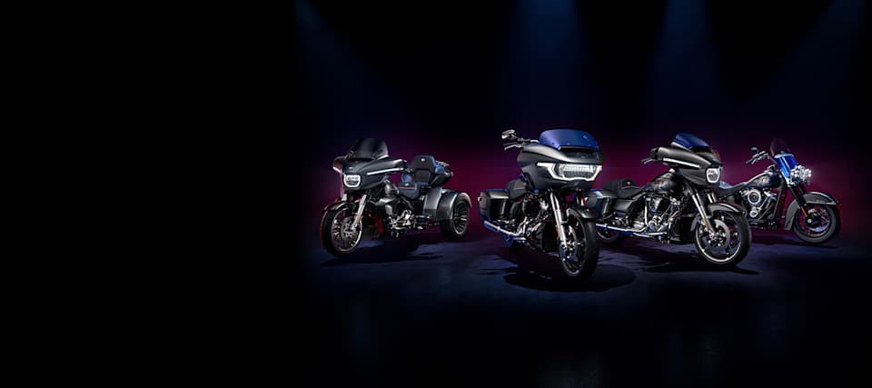 Motorcycle riding from the KhanMoto collection