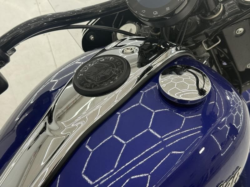 2024 Indian Super Chief Limited ABS Spirit Blue Metallic
